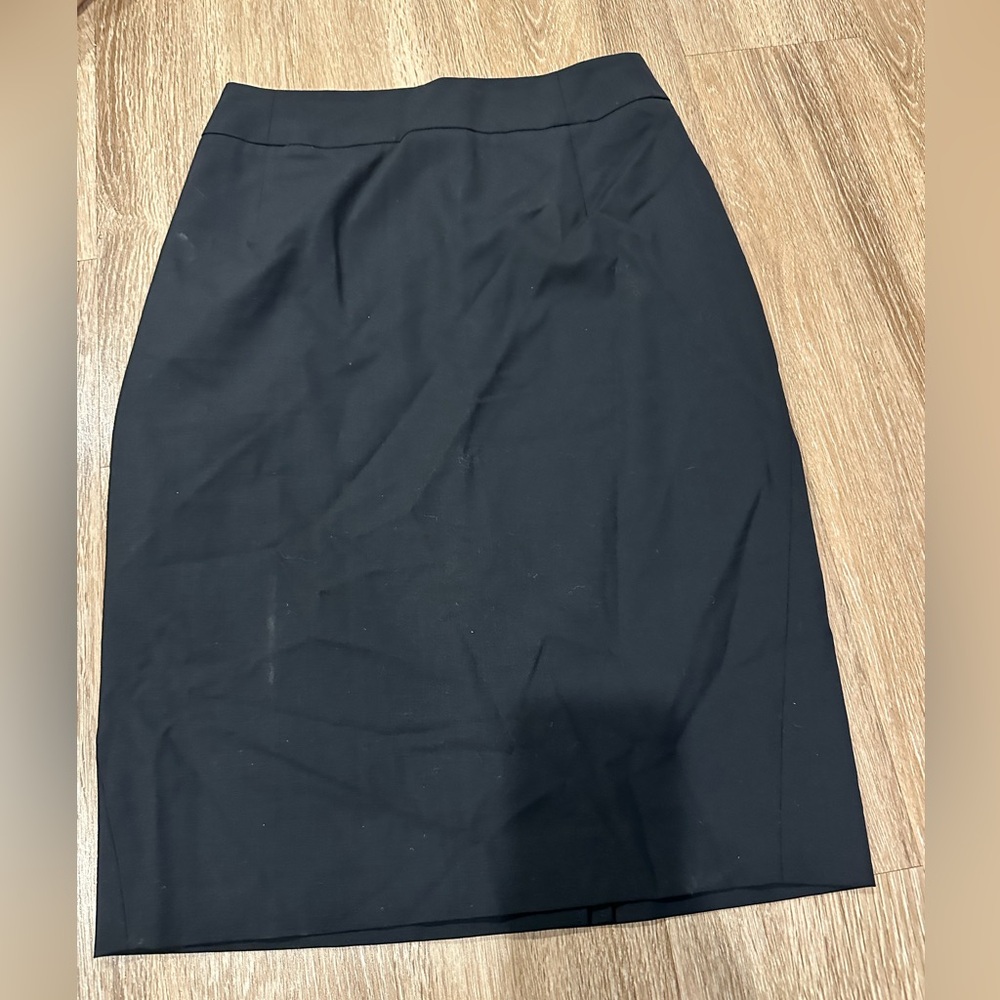 Theory Black Pencil Skirt